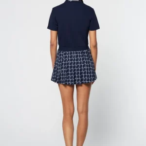 Flash Sale Orazio Printed Skort- Maritime Blue For The Court