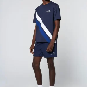 Sale Ortica Tennis T-Shirt- Maritime Blue For The Court