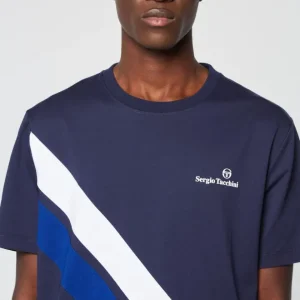 Sale Ortica Tennis T-Shirt- Maritime Blue For The Court