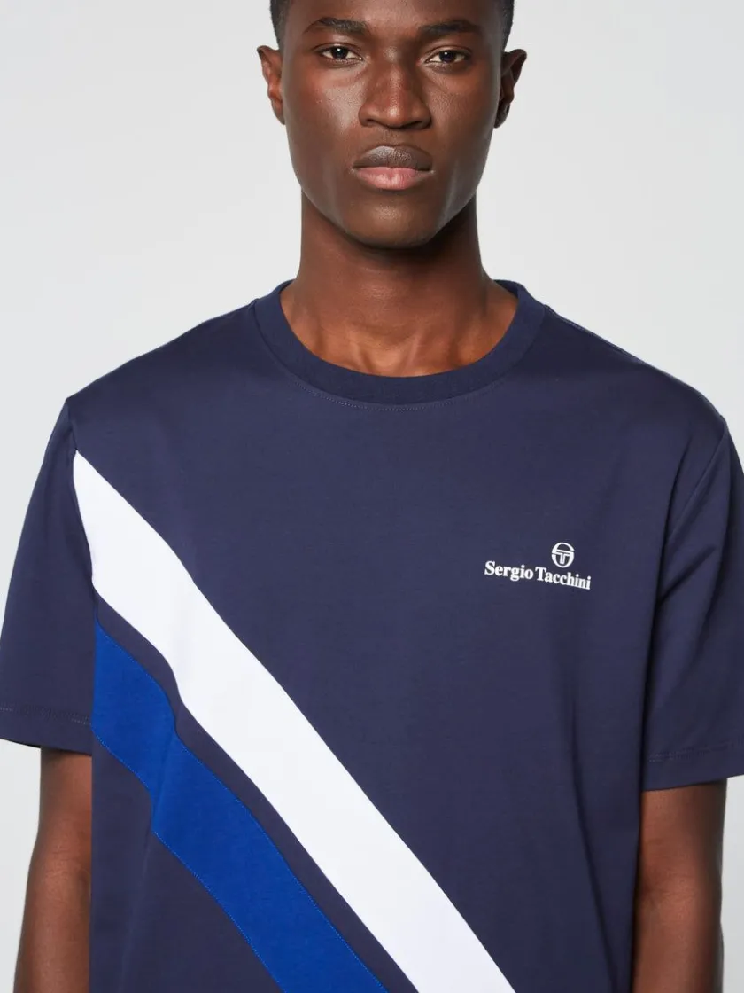 ortica_tennis_tshirt_maritime_blue_3.webp Outlet Ortica Tennis T-Shirt- Maritime Blue View All