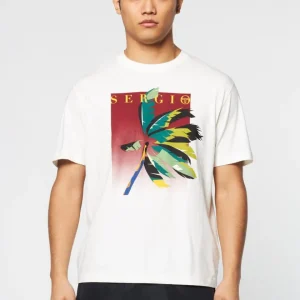 Shop Palma T-Shirt- Gardenia Matching Separates