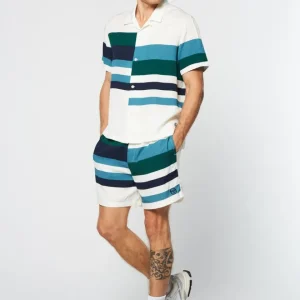 Hot Pennellata Cabana Shirt- Gardenia/ Multi View All