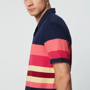 Best Pennellata Cabana Shirt- Maritime Blue/ Multi Matching Separates