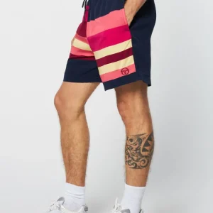 New Pennellata Short- Maritime Blue/ Multi Shorts And Swim