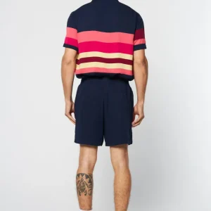 Flash Sale Pennellata Short- Maritime Blue/ Multi Matching Separates