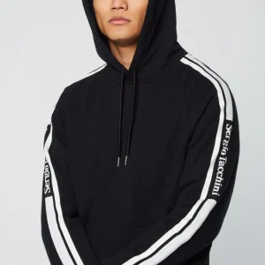 Flash Sale Pereto Tape Hoodie- Black Beauty Sweatshirts And Hoodies