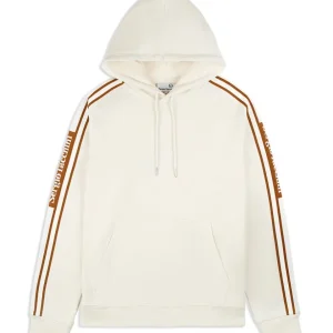 Fashion Pereto Tape Hoodie- Gardenia View All