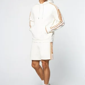 Sale Pereto Tape Hoodie- Gardenia Matching Separates