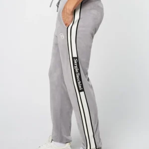 Store Pereto Velour Track Pant- Sleet View All