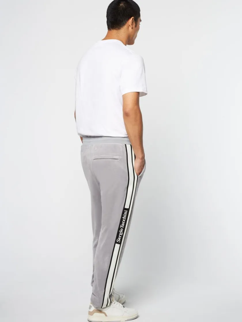 pereto_velour_track_pant_sleet_3.webp Store Pereto Velour Track Pant- Sleet View All