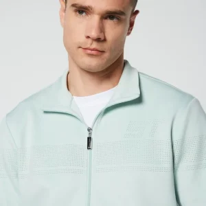 Discount Perforata Track Jacket- Surf Spray View All