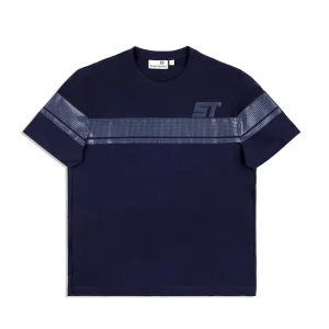 Outlet Perforata T-Shirt- Maritime Blue View All