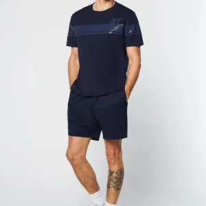 Outlet Perforata T-Shirt- Maritime Blue View All