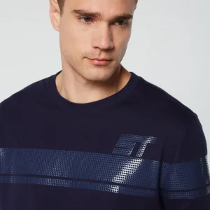 New Perforata T-Shirt- Maritime Blue T-Shirts