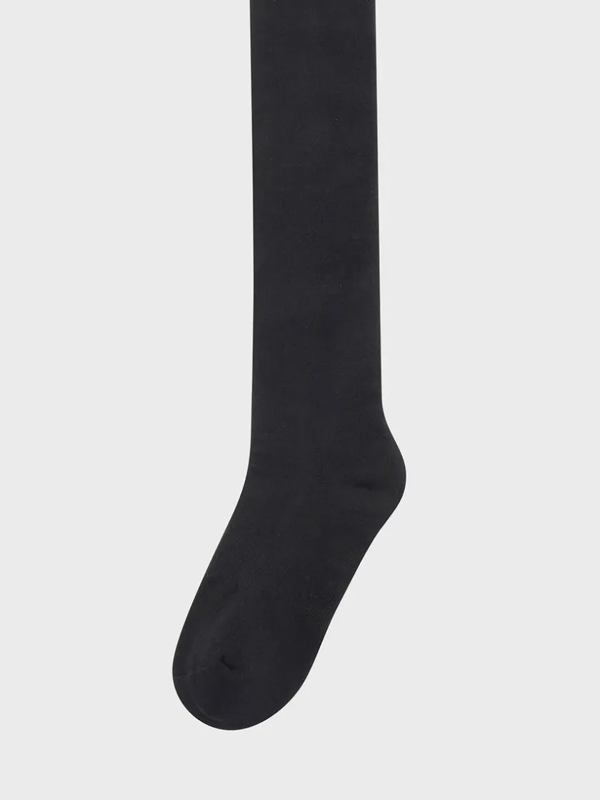 prep_knee_high_socks_black_2-4.webp Clearance Prep Knee High Socks- Black For The Court