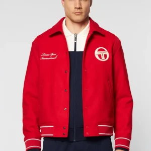 Online Prep Wool Varsity Jacket- Adrenaline Rush View All