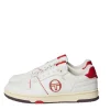 Store Prime Shot Da Sneaker- Antique White/ Almond Oil/ Adrenaline Red View All