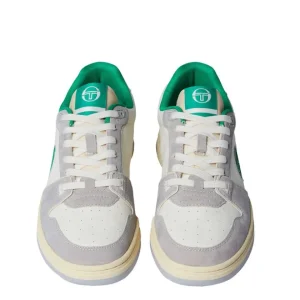 Discount Prime Shot Da Sneaker- Antique White/ Almond Oil/ Bright Green View All