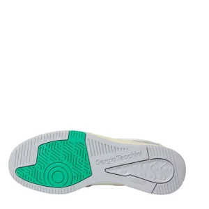 Discount Prime Shot Da Sneaker- Antique White/ Almond Oil/ Bright Green View All