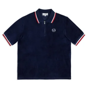 New Primo Velour Polo- Maritime Blue Matching Separates