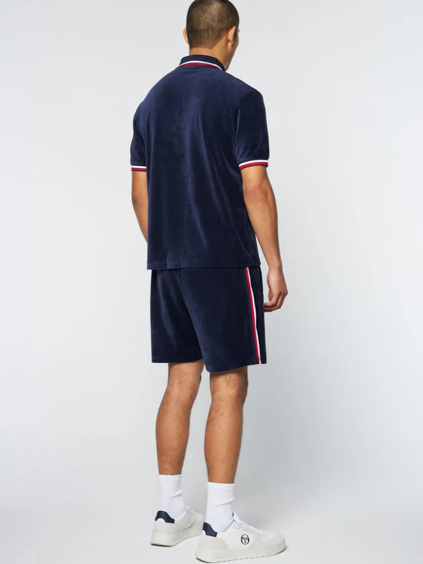 primo_velour_polo_maritime_blue_3-2.webp Sale Primo Velour Polo- Maritime Blue Polos