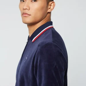 Sale Primo Velour Polo- Maritime Blue Polos