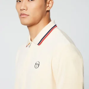 Shop Primo Velour Polo- Pearl Ivory Matching Separates