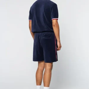 Store Primo Velour Short- Maritime Blue Velour