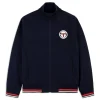 Clearance Priorato Track Jacket Archivio- Maritime Blue Tracksuits