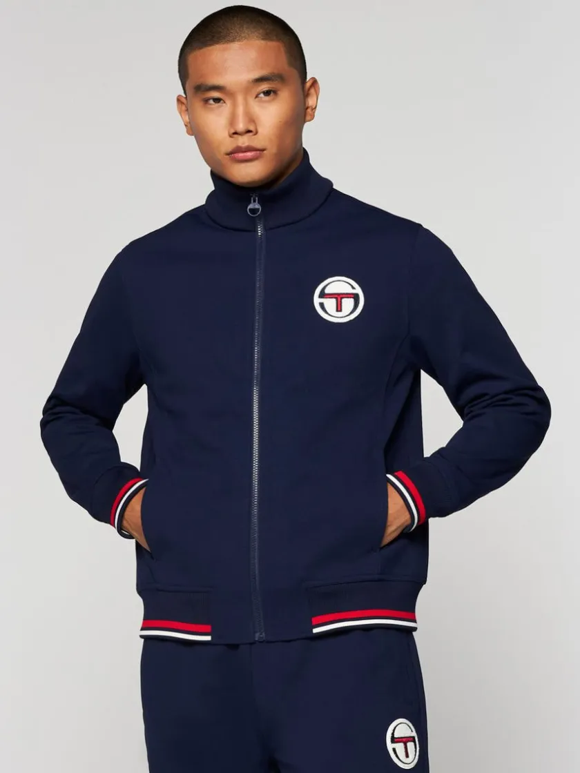 priorato_track_jacket_archivio_maritime_blue_1-2.webp Clearance Priorato Track Jacket Archivio- Maritime Blue Tracksuits