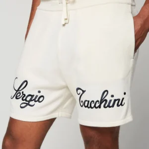 Store Ricamo Knit Short- Gardenia Shorts And Swim