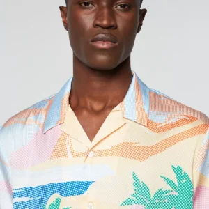 Best Riviera Camp Shirt- Deep Mint/ Multi View All
