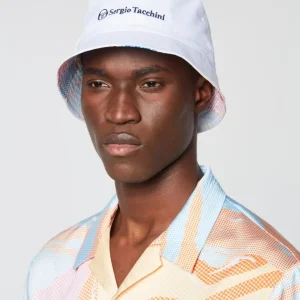 Discount Riviera Reversible Bucket Hat- Deep Mint/ Multi Headwear