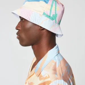 Store Riviera Reversible Bucket Hat- Deep Mint/ Multi Matching Separates