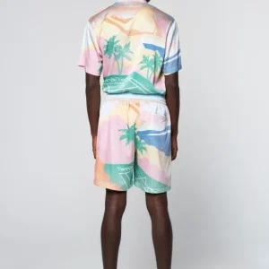 Flash Sale Riviera Short- Deep Mint/ Multi Matching Separates