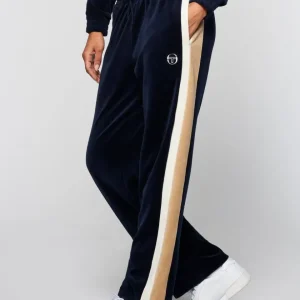Store Rosa Velour Track Pant- Maritime Blue View All