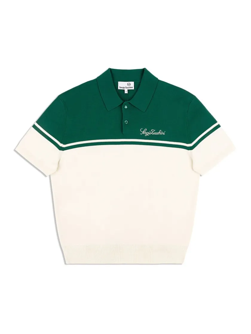 roselli_knit_polo_evergreen_0-3.webp Hot Roselli Knit Polo- Evergreen Knitwear