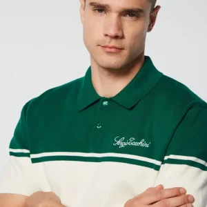 Fashion Roselli Knit Polo- Evergreen View All