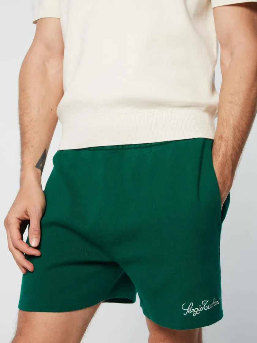 roselli_knit_polo_evergreen_5-3.webp Hot Roselli Knit Polo- Evergreen Knitwear