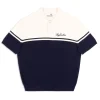 Shop Roselli Knit Polo- Gardenia Polos