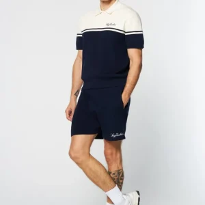 Outlet Roselli Knit Polo- Gardenia View All