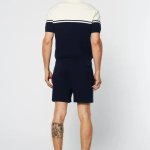 Outlet Roselli Knit Polo- Gardenia View All