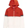 New Scopeto Full-Zip Velour Hoodie- Poinciana/ Gardenia Velour