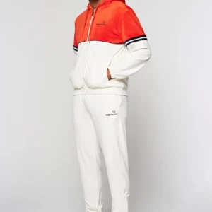 Sale Scopeto Full-Zip Velour Hoodie- Poinciana/ Gardenia View All