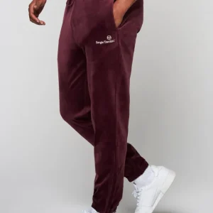 Hot Scopeto Velour Pant-Black Beauty/ Mauve Wine Velour