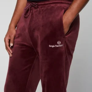 Hot Scopeto Velour Pant-Black Beauty/ Mauve Wine Velour