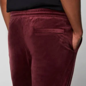 Hot Scopeto Velour Pant-Black Beauty/ Mauve Wine Velour