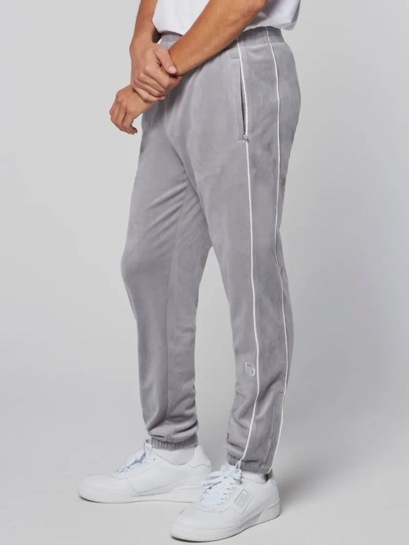 sovana_velour_track_pant_sleet_0.webp Online Sovana Velour Track Pant- Sleet Velour