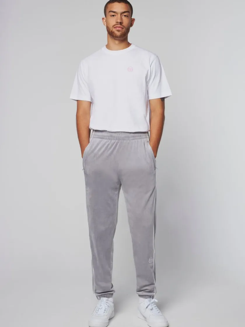 sovana_velour_track_pant_sleet_1.webp Online Sovana Velour Track Pant- Sleet Velour