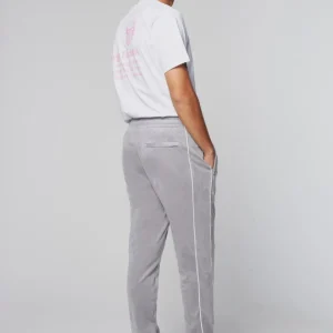 Online Sovana Velour Track Pant- Sleet Velour